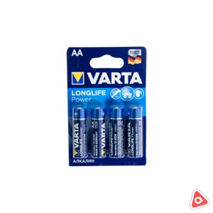Батарея Varta Longlife Power mignon AA пальч.оригинал /уп 4 шт 6993/4906