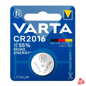 Батарея таблетки VARTA 2016 (ориг) /уп 1 шт
