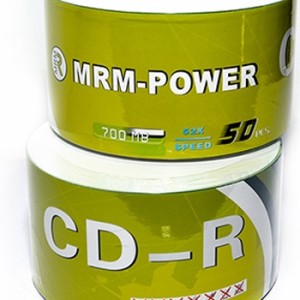 CD-R 52X диск Матовый MRM-POWER 700MB 80 мин в упаковке 50 шт