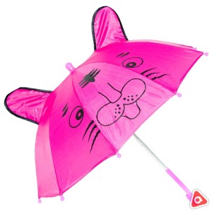 Зонтик для детей маленький с ушками
