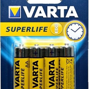 Батарея Varta Super Heavy Duty АА пальчиковые /уп 4 шт /2006