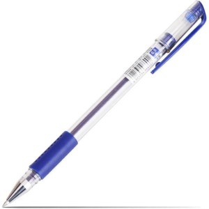 Ручка гелевая DELI 0.5 синий стержень 6600 /уп 12 шт
