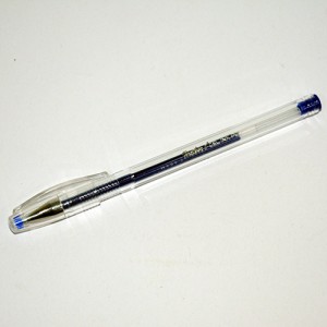 Ручка гел." LUXOR" Uniflo Gel, 0,7 мм, черный стержень /уп 12 шт