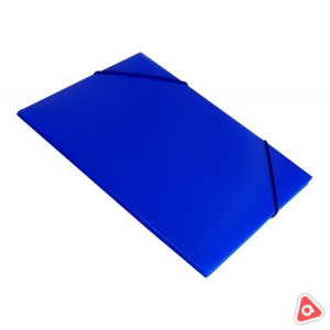 Короб архивный "Бюрократ" пластик 40 мм, синяя /816206