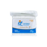 Ухочистки Normal Clinic ватные палочки 100 шт в мягкой упак