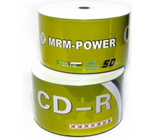 CD -R 52X диск Матовый MRM-POWER 700MB 80 мин в упаковке 50 шт