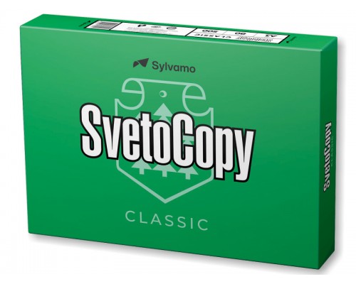 Бумага офисная Sveto Copy A4 500 л/80 г (класс С, белизна 146%) /кор 5 пач