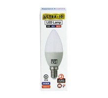 Лампочка для светильника Эра LED B35-7W-860-E27, диодная свеча, 7 Вт