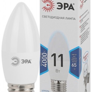 Лампочка для светильника светодиодная холодный Эра 11w E27 /4663