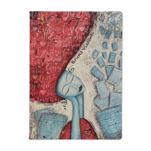 Тетрадь общая 40л A5 BV "Love Yuo" ассорти клетка / 7-40-001/6999