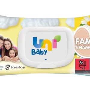 Салфетки влажные "UNI BABY"FAMILI детские 100 шт