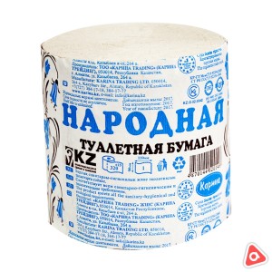 Бумага туалетная "Народная"/уп 24