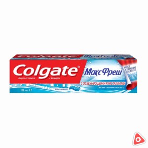 Зубная паста "Colgate" МаксФреш взрывная мята 100 мл / 2154