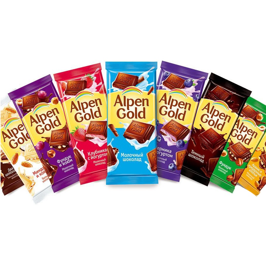 Шоколад "Alpen Gold" ассорти