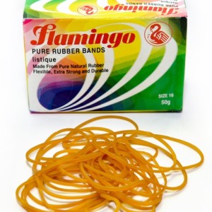 Резинки для денег "Flamingo" 50 гр 16 размер /кор 240 шт