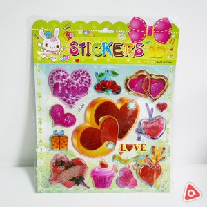 Наклейки 3D Happy sticker (фрукты) 073