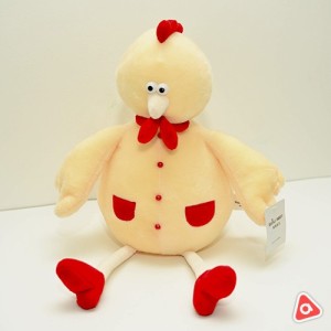 Мягк. игрушка "Собачка с детёнышами", белая и коричневая, длина 60 см