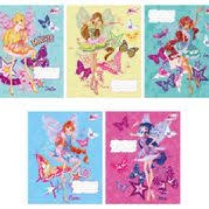 Тетрадь 12л А5 в клетку "WinxClub"