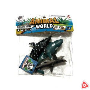 Игрушка "Набор морских животных"Animal world" в пакетике 3 шт/29957