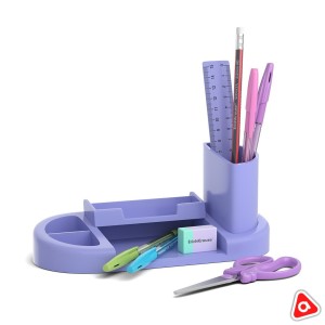 Органайзер 6 предметов ErichKrause "Harmony Pastel" фиолетовый пластик / 55680