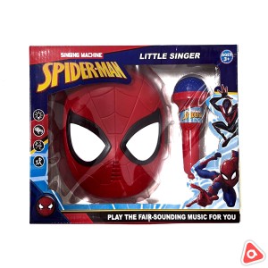 Игрушка маска Человек паук с микрофоном в коробке/6688-6699