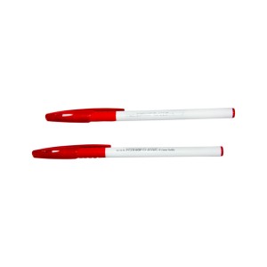 Ручка шариковая Kube Ecogrip Classic 0.7 mm красный стержень /уп 50 шт