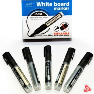 Маркер перманентный черный CENRAIN СУ-8004 / уп 12 шт