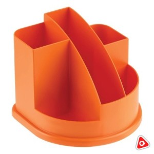 Органайзер без напол.5 отделов Стамм Авангард пластик оранжевый ОР56