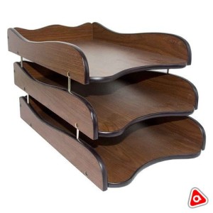 Лоток гориз. 3-х секц. Hikin HX-5013 дерево