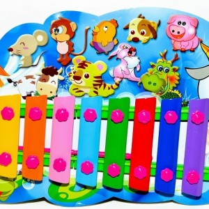 Ксилофон деревянный Улитка / КОТ / КС0701/ КС0501