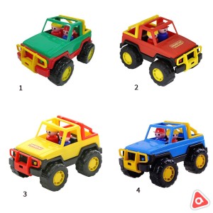 Машинки - джип "Сафари" Полесье /36643