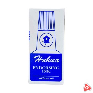 Штемпельная краска HUHUA 30ml син (мастика)