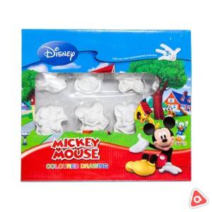 Раскраска гипсовых фигур Дисней/Часы/Динозаврики 01-05