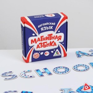 Игра настольная развивающая "Магнитная азбука" /52081