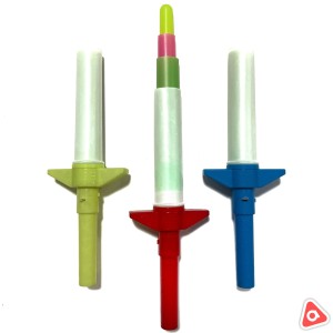 Меч пластиковый светящийся на батарейках