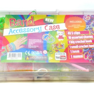 Резинки для плетения в пластик боксе / Р209