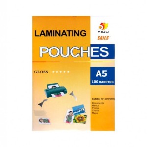 Пленка для ламинирования А5 "POUCHES " Yidu 80 микр глянец