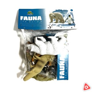 Животные дикие Аляска "Fauna" 6 шт в пакете / 007А