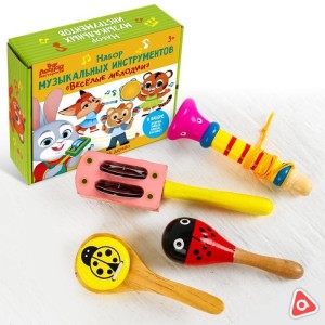 Набор музыкальных инструментов "Весёлые мелодии"/ 4482726 /