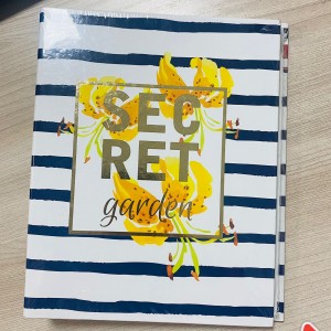 Тетрадь для студентов со сменным блоком SEVENTEEN Secret Garden 8537