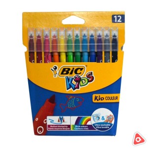 Фломастеры 12 цв Bic Kids Kid Couleur 9202932