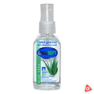 Спрей для рук антимикробный "Aloe Vera" 50ml