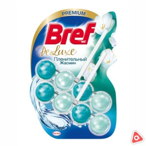 Чистящее средство "Bref Deluxe" Жасмин для унитаза, (2х50г)