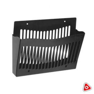 Лоток настенный 1 секц. СТАММ черный ЛТ921