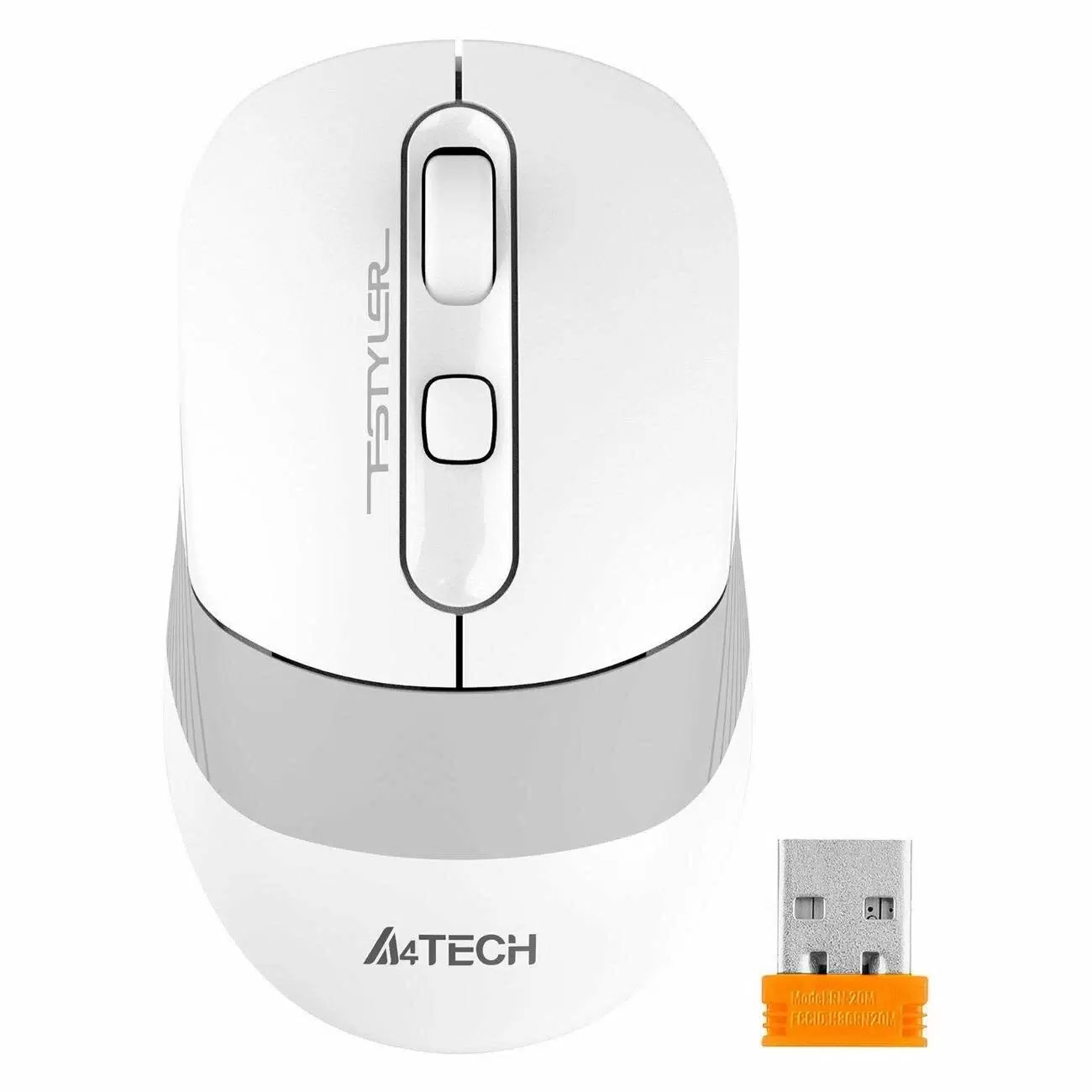 Мышка беспроводная A4tech Fstyler FB10CS белая