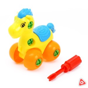 Конструктор винтовой Лошадка с отверткой /2589412