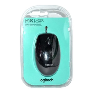 Мышь Logitech M150 черная (проводная)