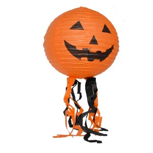 Фонарик - тыква средняя на праздник Хэллоуин
