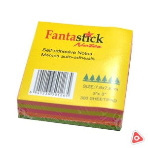 Бумага для заметок 5цв 300л/350л Fantastick 76x76mm