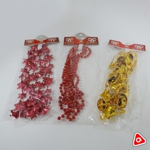Бусы для украшения на елку (разные)